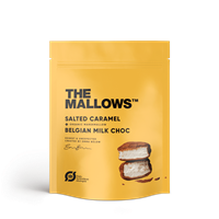 The Mallows Salted Caramel - Skumfiduser med karamel 90 g - Økologisk/Glutenfri  